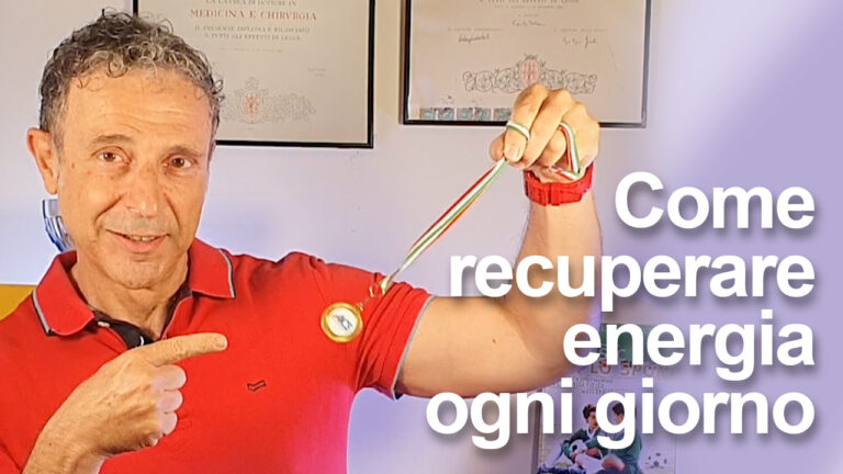Come recuperare energia ogni giorno